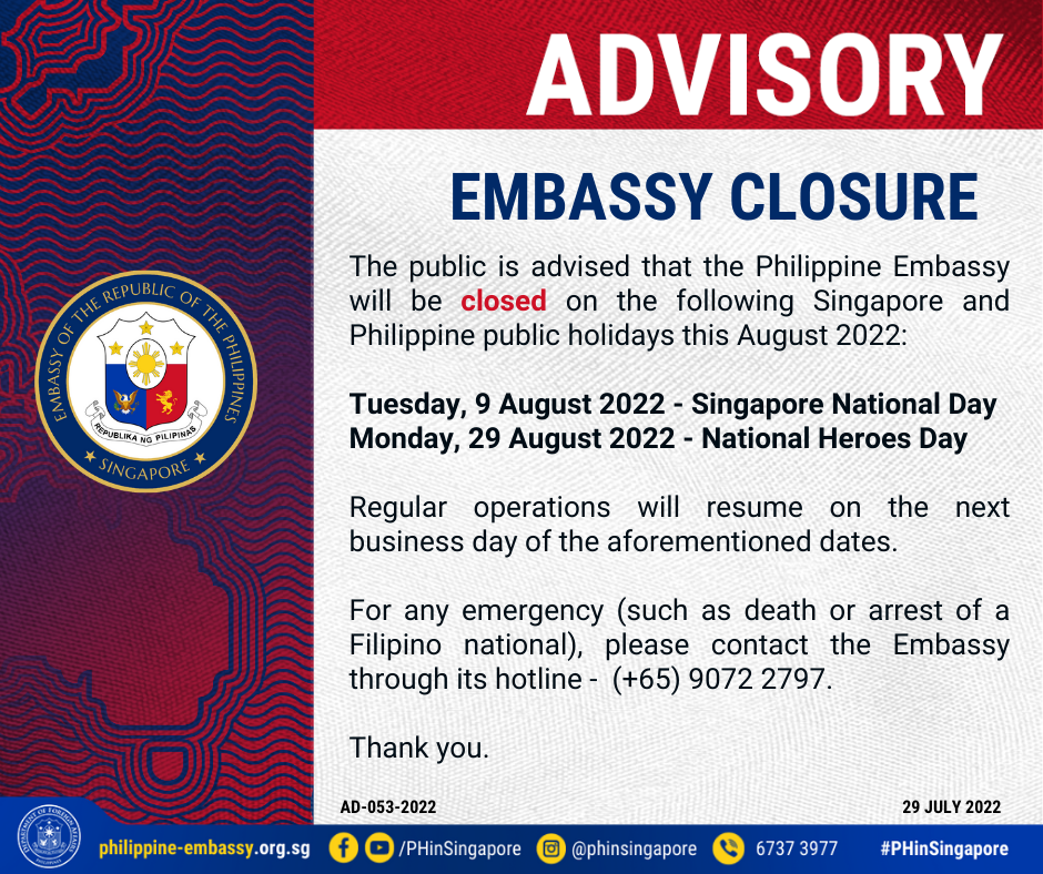 Embassy Closure