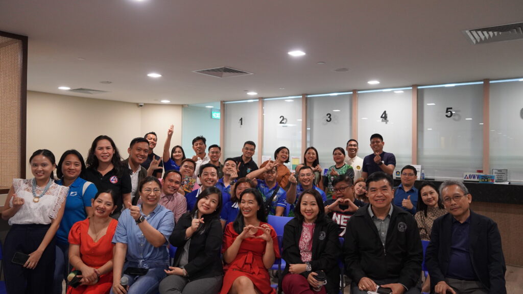 After 3 years, The Philippine Embassy in Singapore resumed its meeting with the Filipino Community