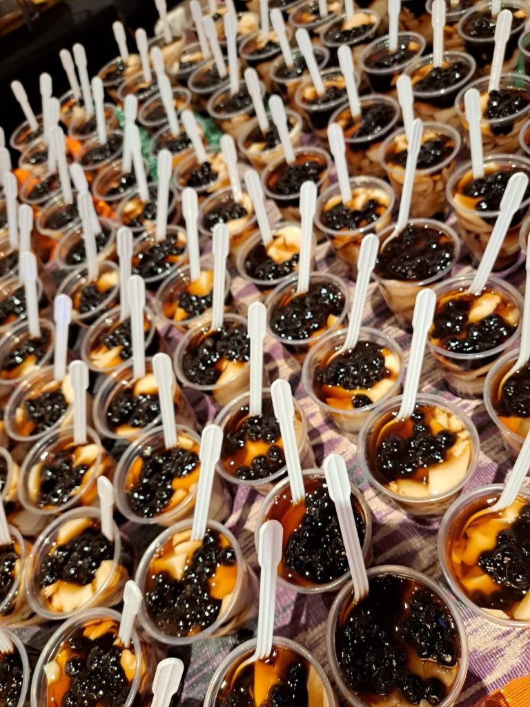 Taho prepared by Second Serving offered at the Philippine booth's buffet